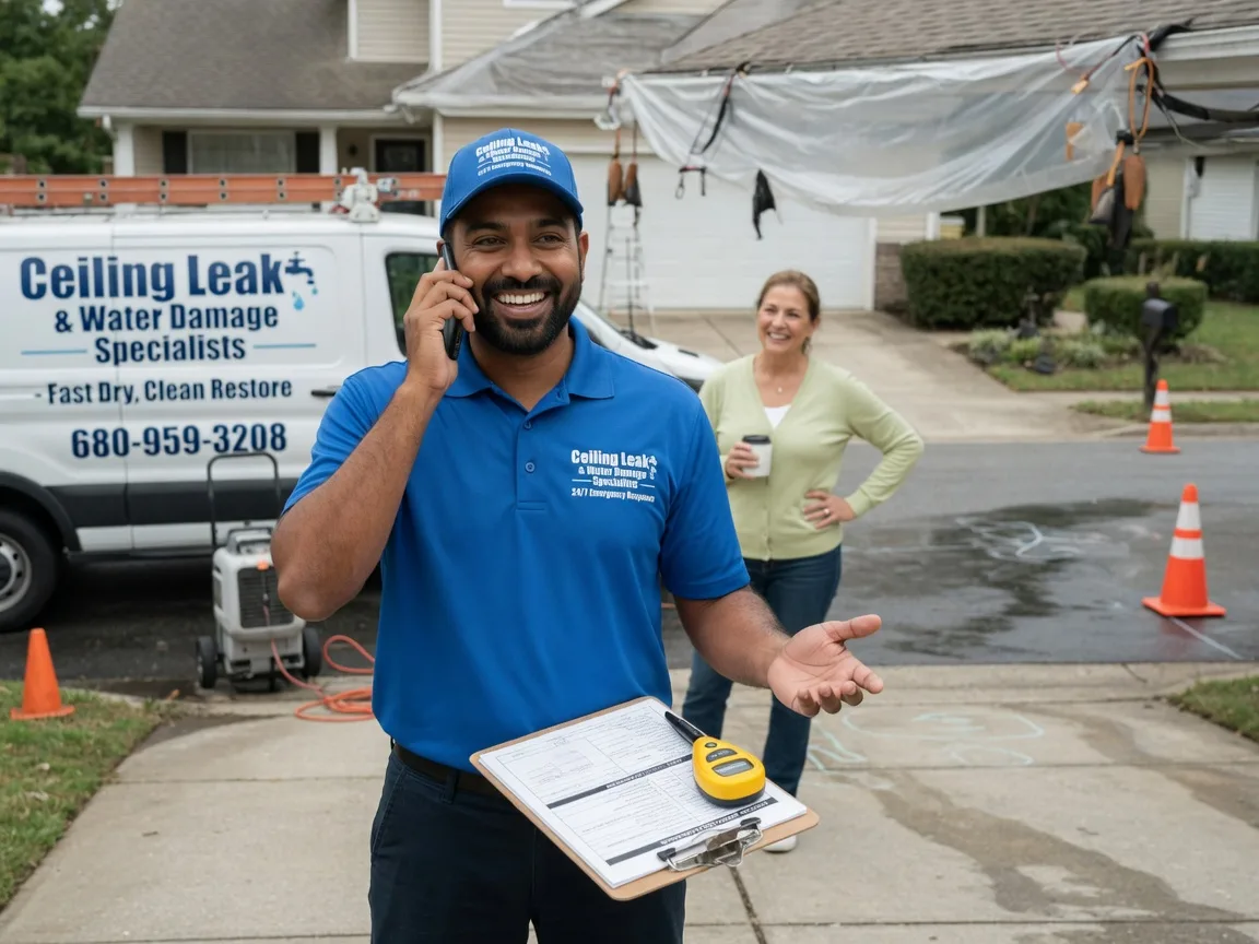 Ceiling Leak Cleanup Wausaukee, WI FAQs